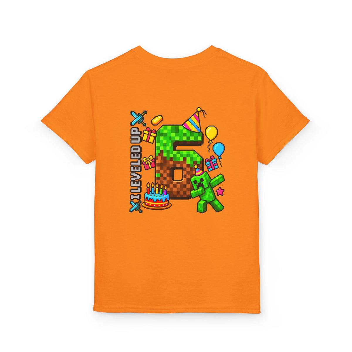 Bruh It’s My Birthday Youth T-Shirt – Pixel Gaming Birthday Shirt