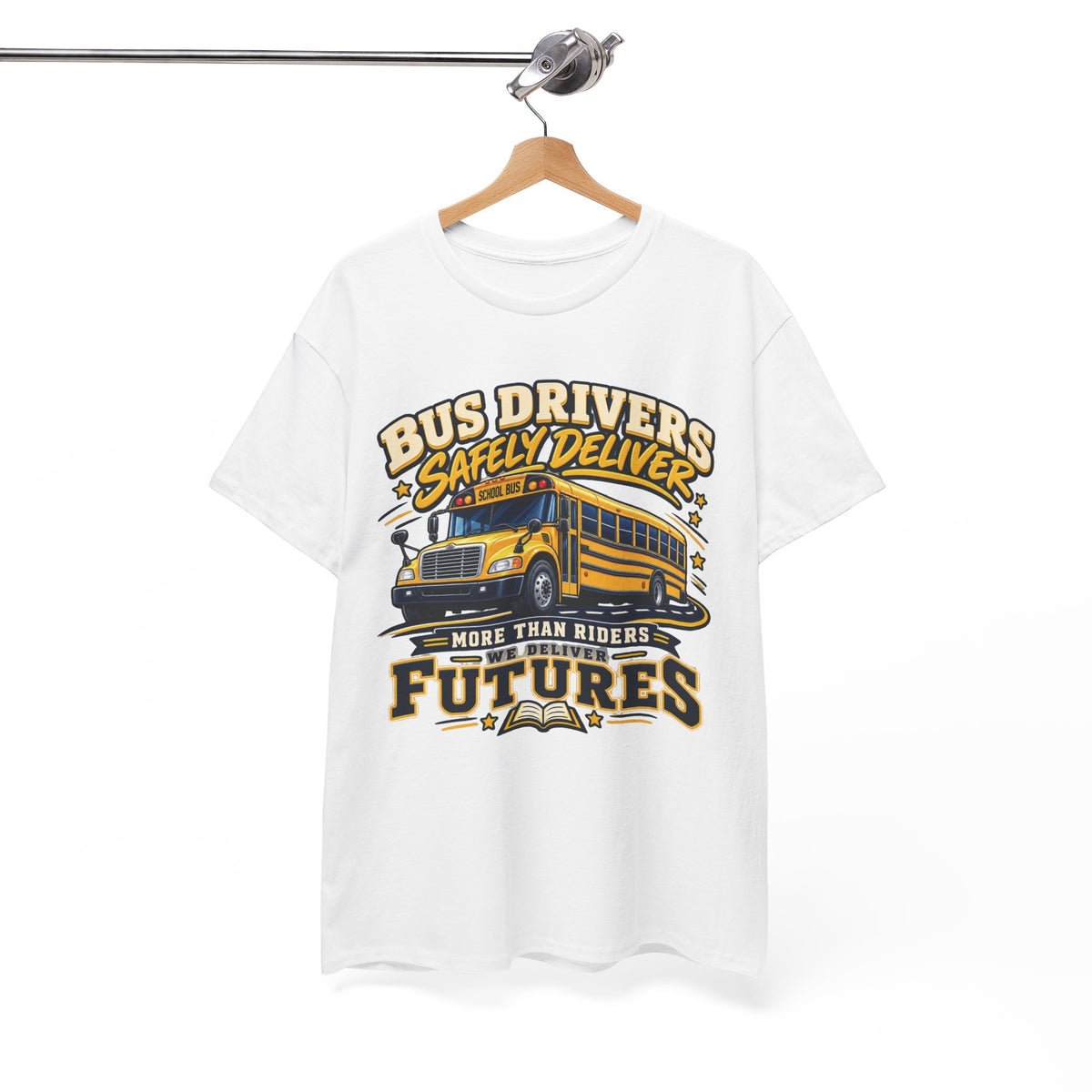 Bus Drivers Safely Deliver Futures Graphic T-Shirt