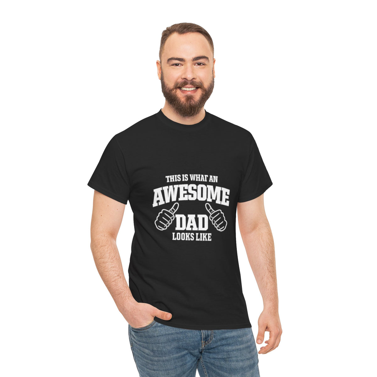 Awesome Dad T-Shirt | "This Is What An Awesome Dad Looks Like", Fathers Day Tee