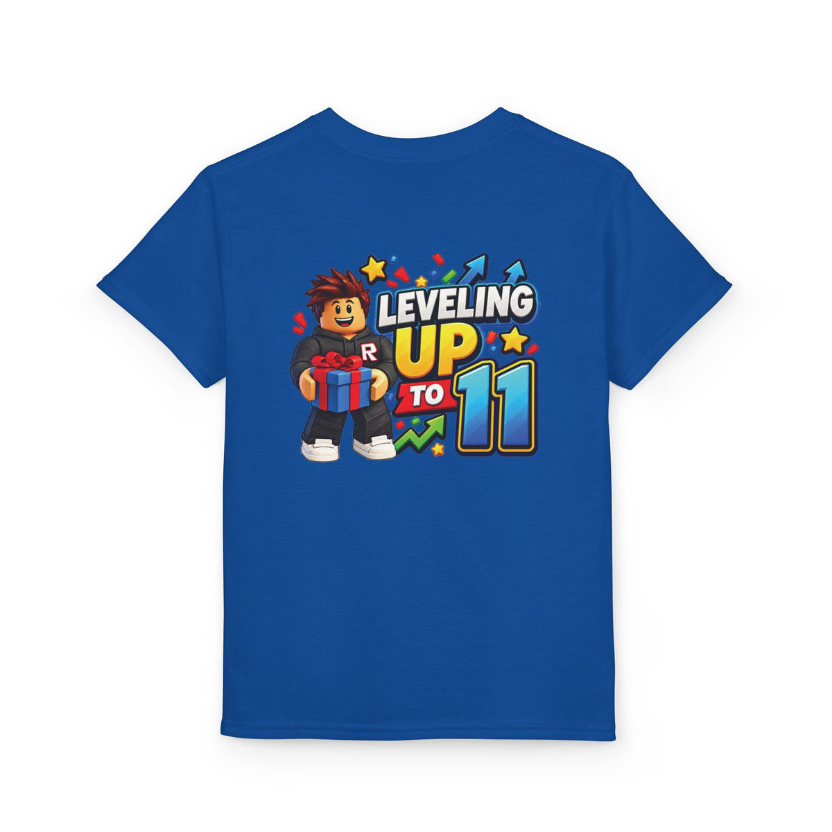 Roblox Birthday Leveling Up to 11 Youth T-Shirt