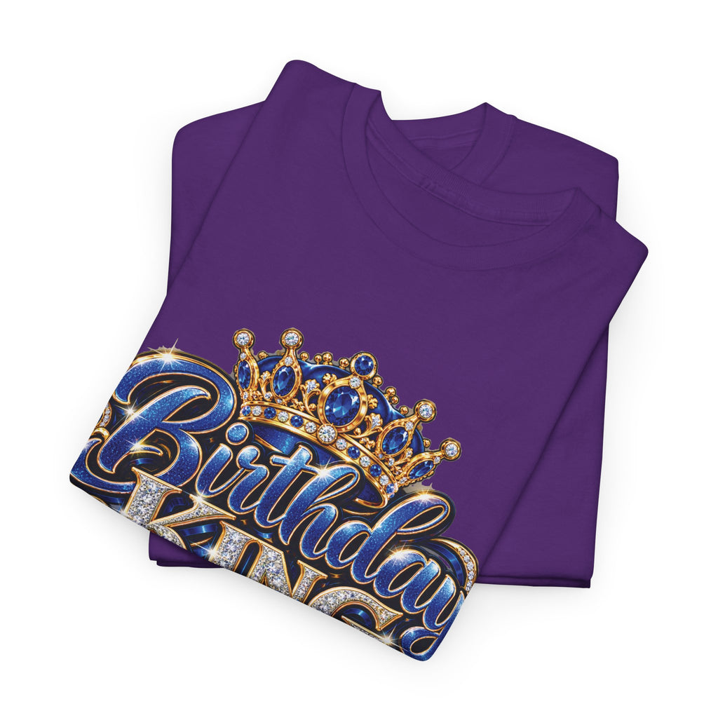 Birthday King Crown Graphic T-Shirt