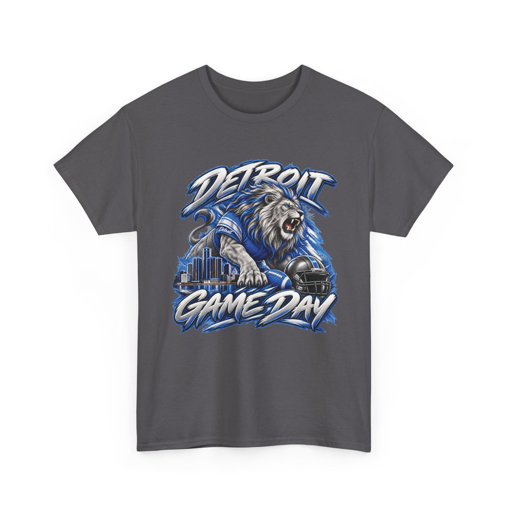 Detroit Game Day Lions Football T-Shirt