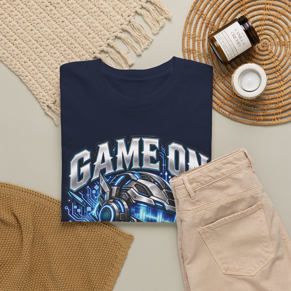 Game On Level Up Gamer Graphic T-Shirt