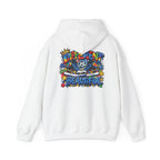 Detroit Graffiti Autism Hoodie | Different Is Beautiful Back Print