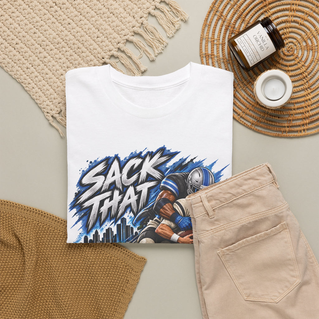 Sack That MF Lions football Graphic T-Shirt