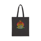 Cash Rules Everything Around Me Tote Bag | Retro Graffiti Money Design