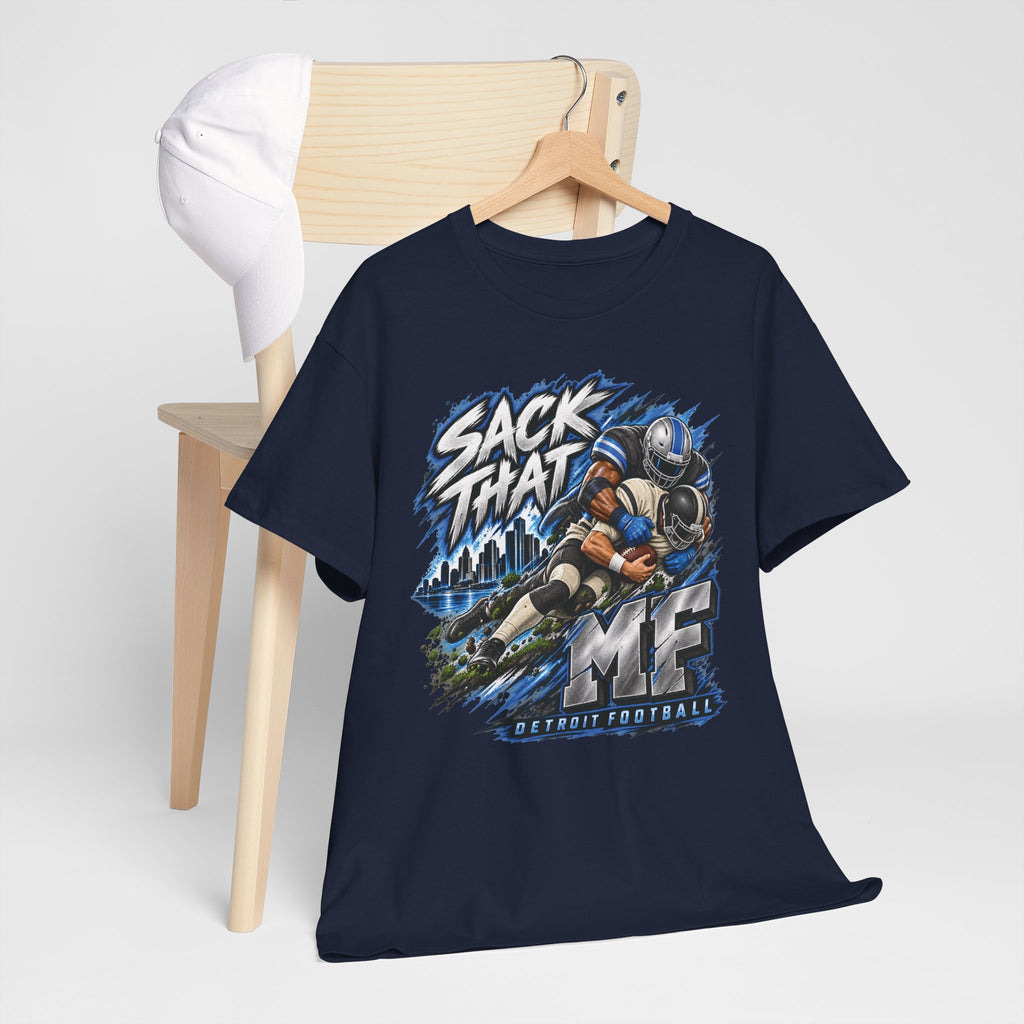 Sack That MF Lions football Graphic T-Shirt