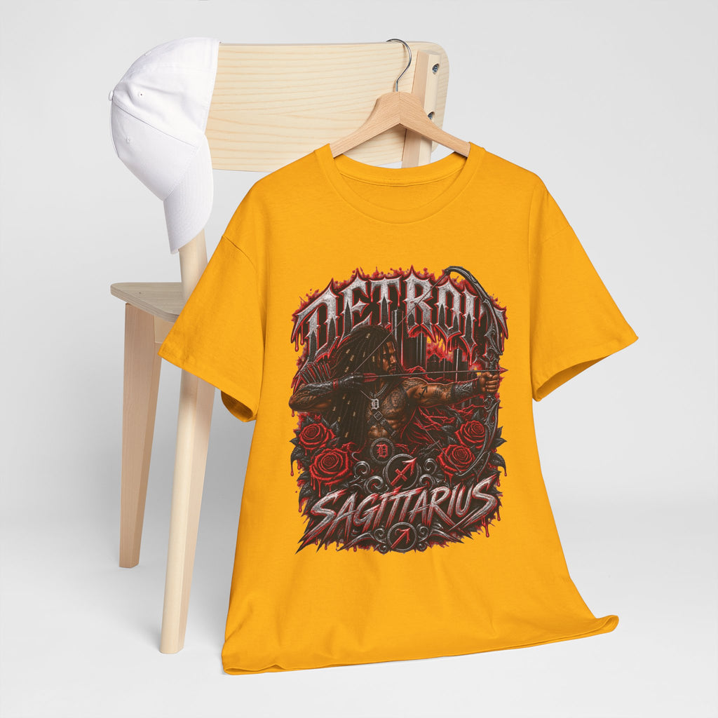 Detroit Sagittarius T-Shirt | Astrology Archer Graphic Tee