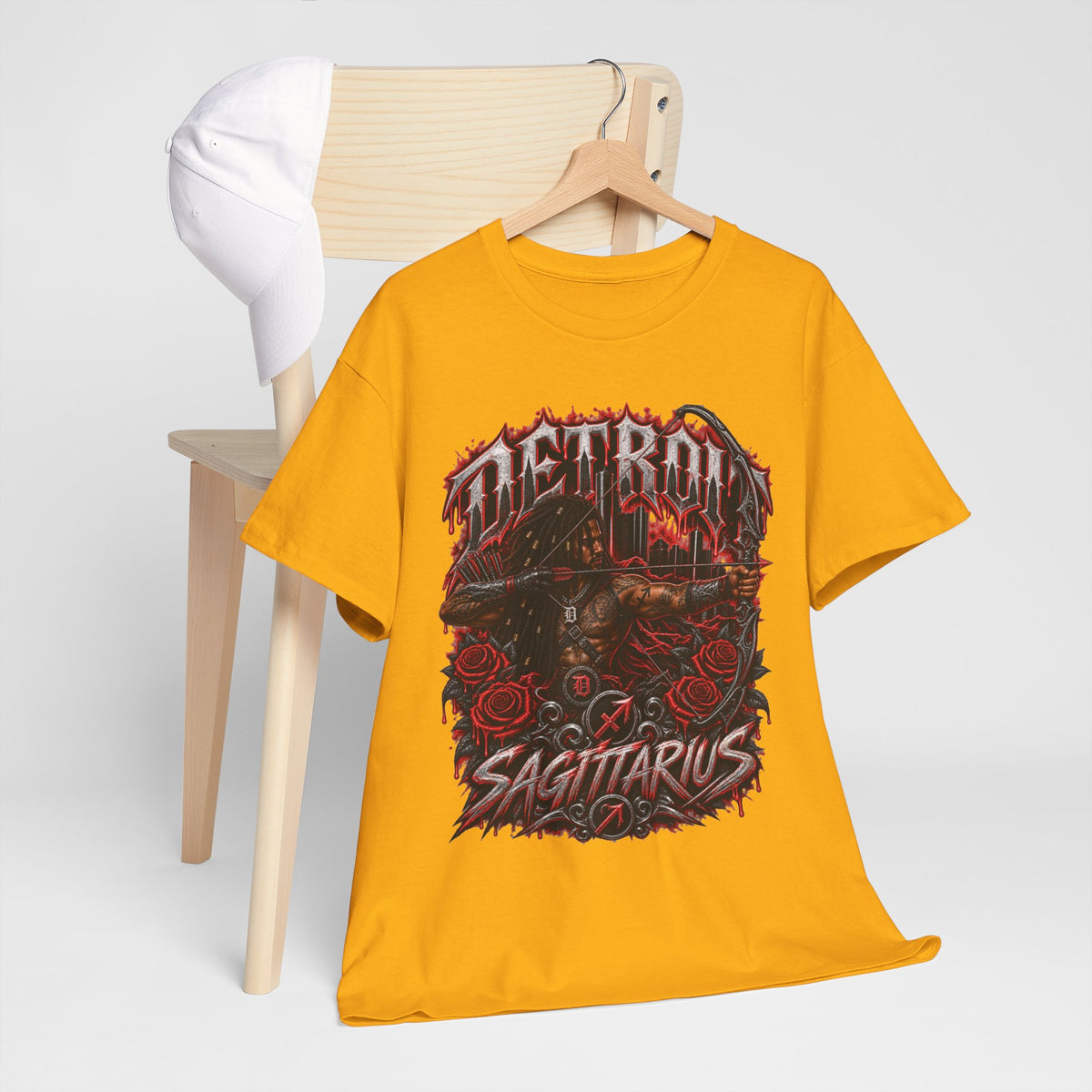 Detroit Sagittarius T-Shirt | Astrology Archer Graphic Tee