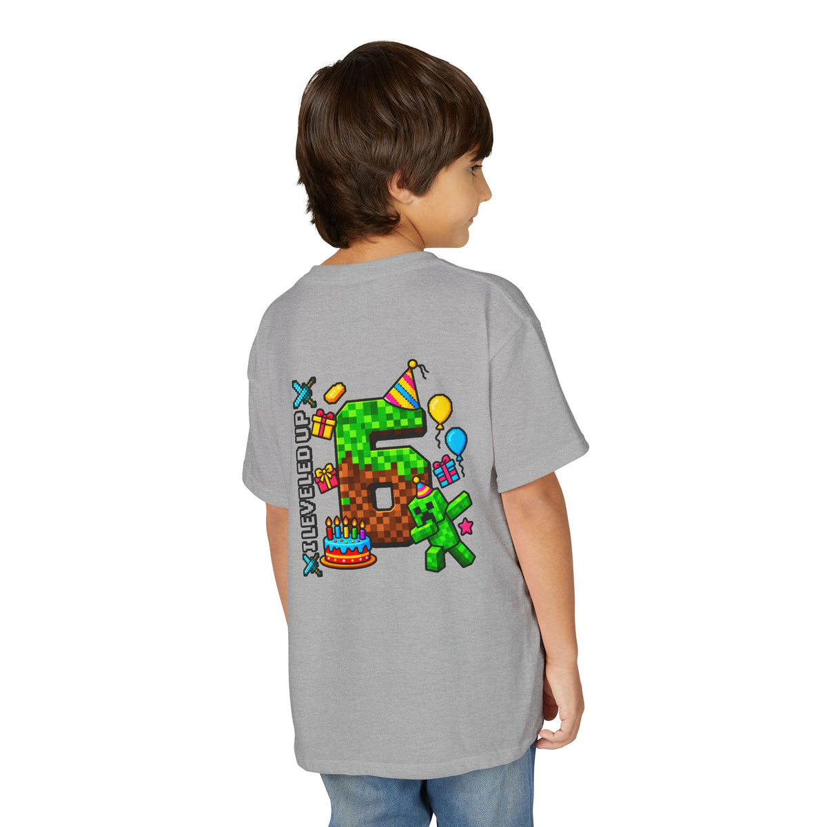 Bruh It’s My Birthday Youth T-Shirt – Pixel Gaming Birthday Shirt