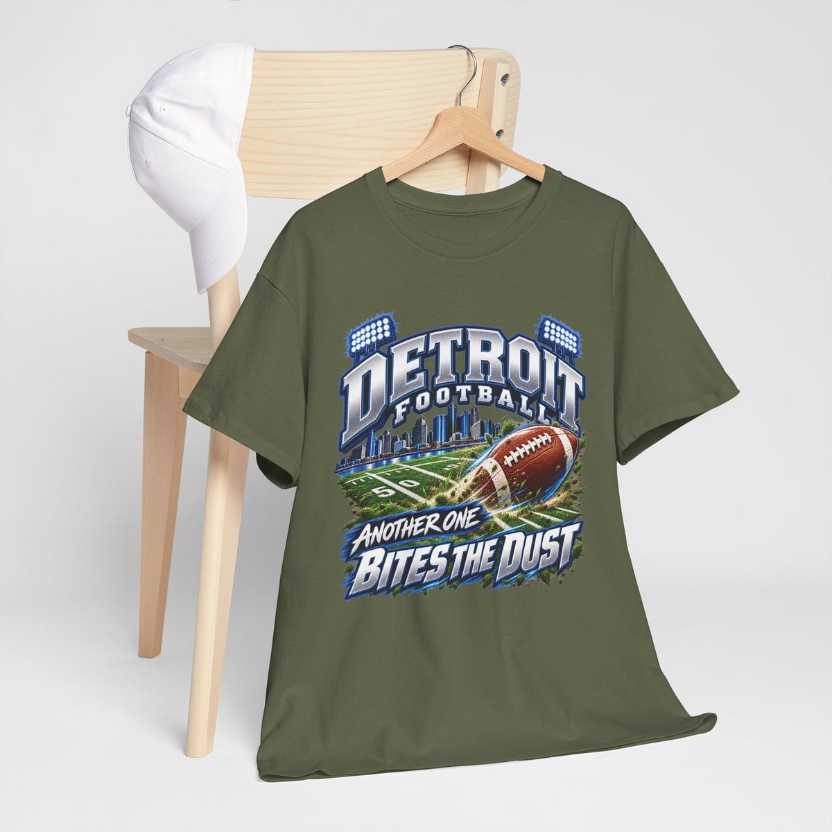 Detroit Football “Another One Bites the Dust” T-Shirt