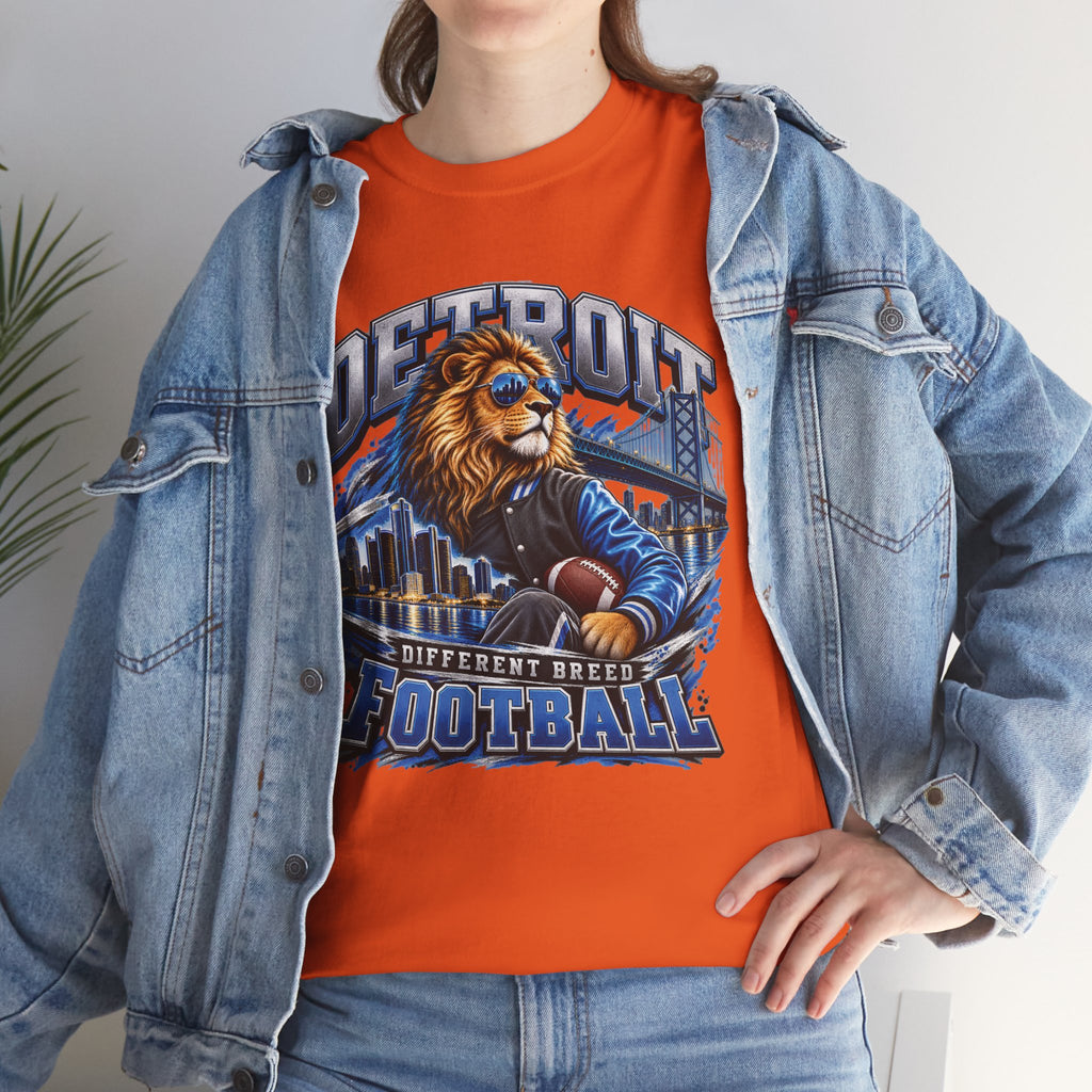 Detroit Lions Football Graphic T-Shirt