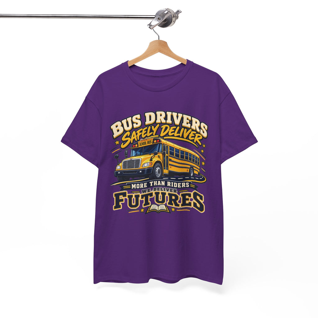 Bus Drivers Safely Deliver Futures Graphic T-Shirt
