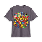 Big Sister Birthday Girl Graphic T-Shirt