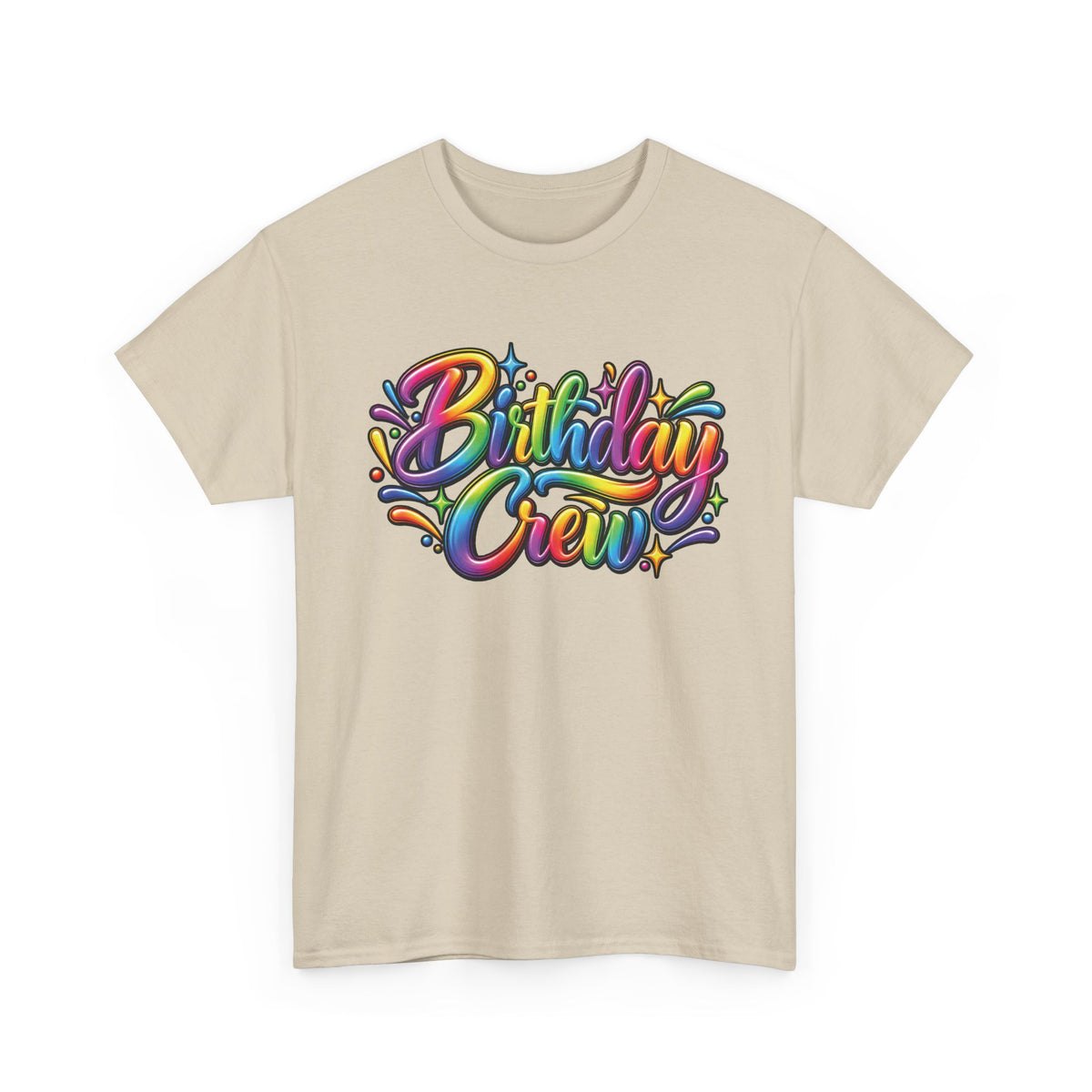 Birthday Crew Colorful Celebration T-Shirt