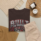 Built to Protect Her Peace Couples Graphic T-Shirt