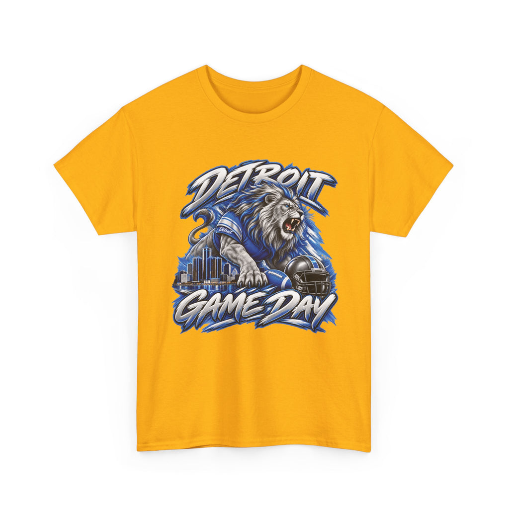 Detroit Game Day Lions Football T-Shirt