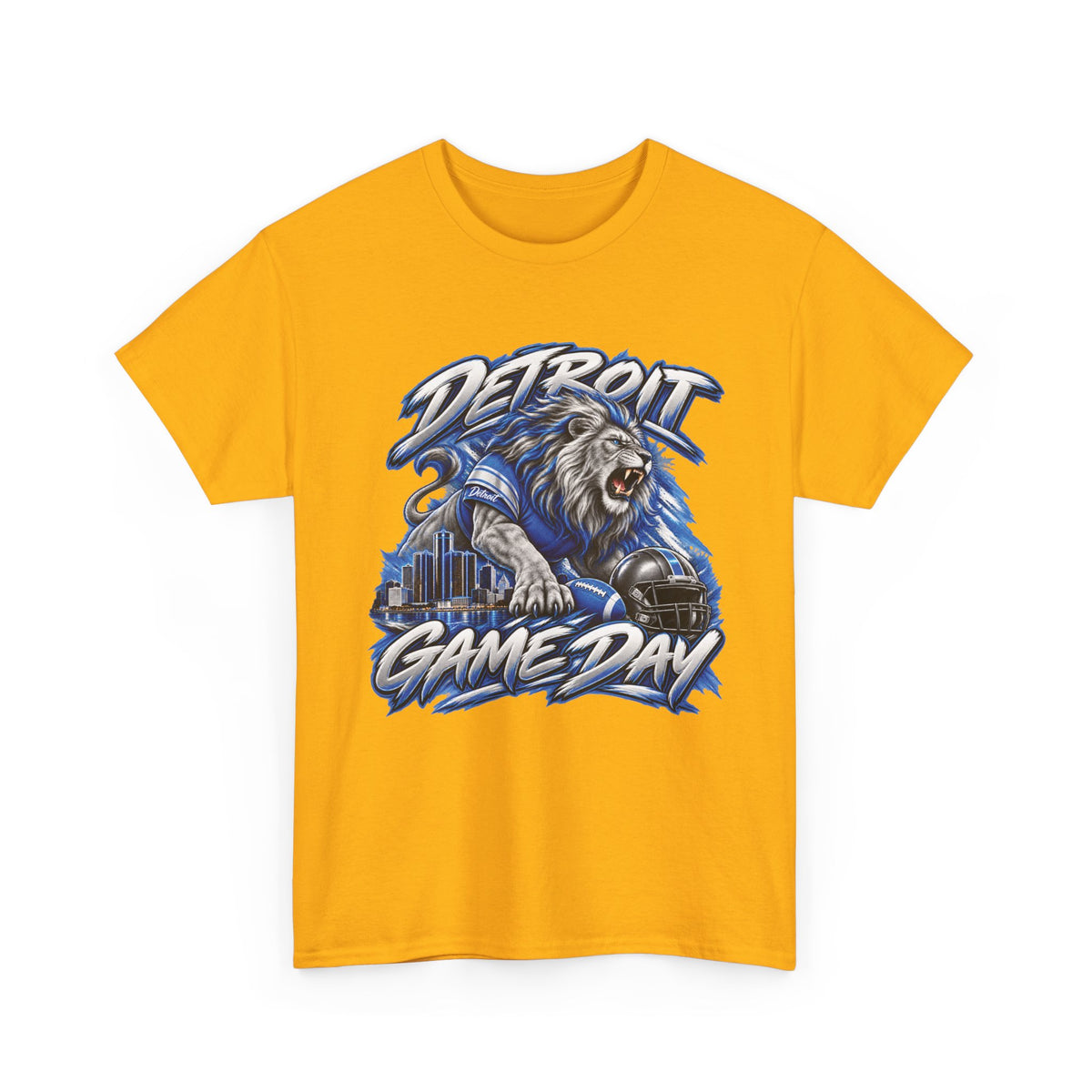 Detroit Game Day Lions Football T-Shirt