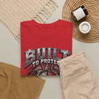 Built to Protect Her Peace Couples Graphic T-Shirt
