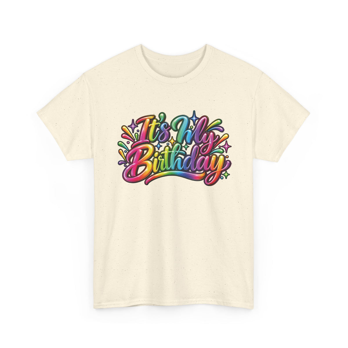 It’s My Birthday Colorful Celebration T-Shirt