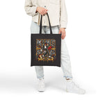 MJ King of Rock design Tote Bag | Retro music graphic canvas tote