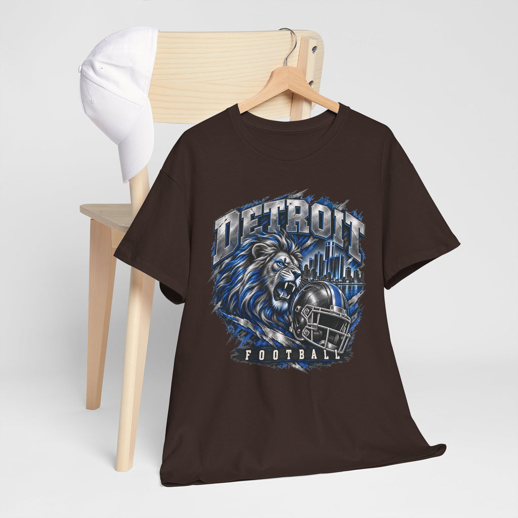 Detroit Football Lion Graphic Tee