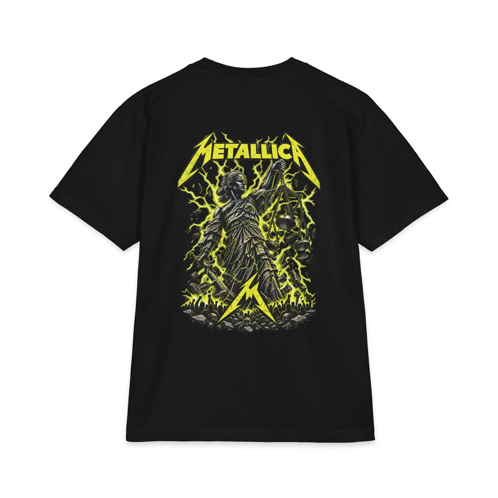 Metallica Skull Clock T-Shirt | Rock Band Graphic Tee
