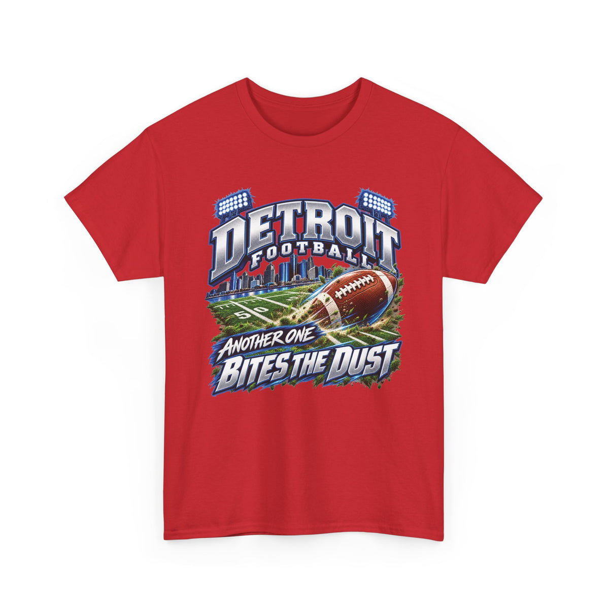 Detroit Football “Another One Bites the Dust” T-Shirt