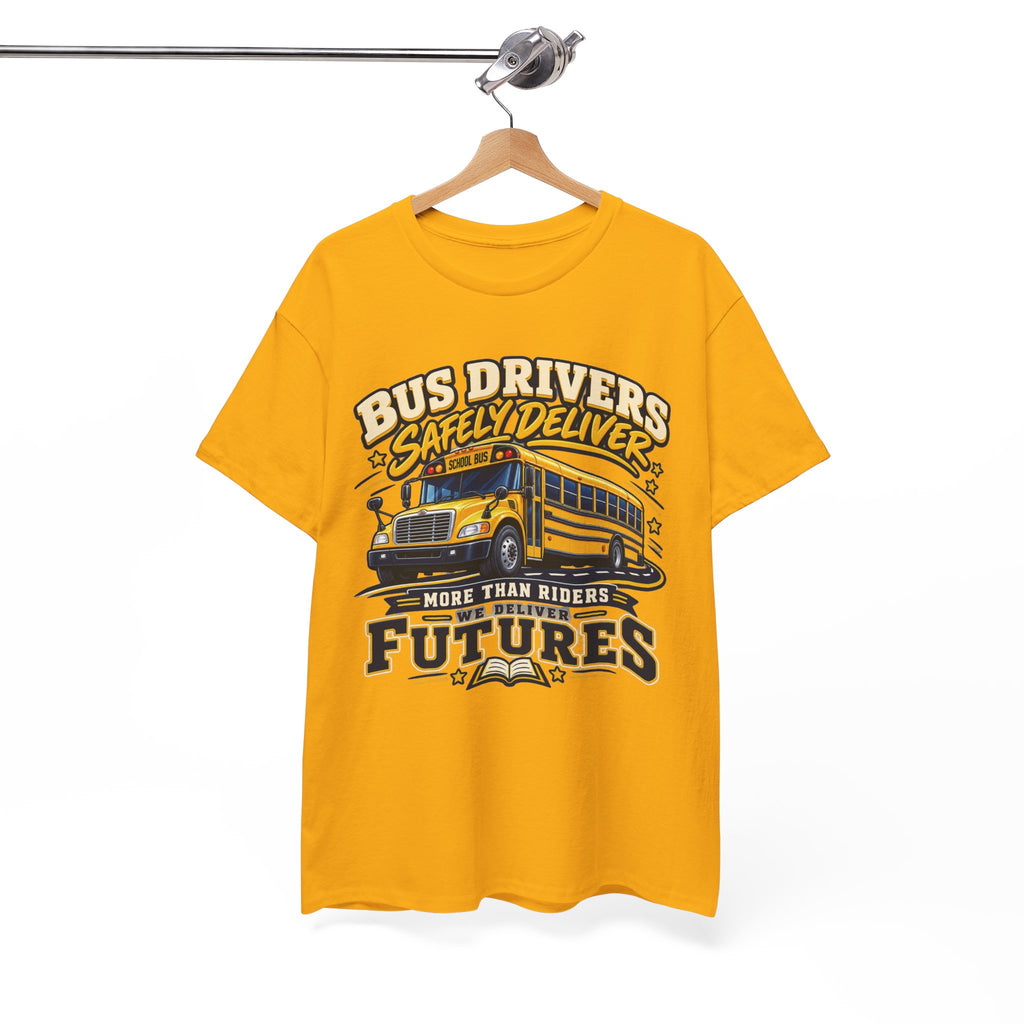Bus Drivers Safely Deliver Futures Graphic T-Shirt