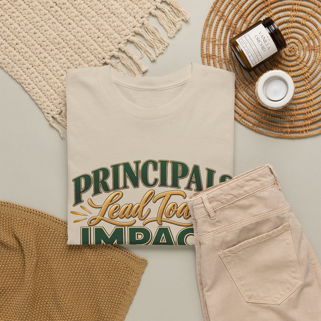 Principals Lead Today, Impact Tomorrow Inspirational T-Shirt