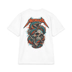 Metallica Skull and Snake T-Shirt | Rock Band Graphic Tee