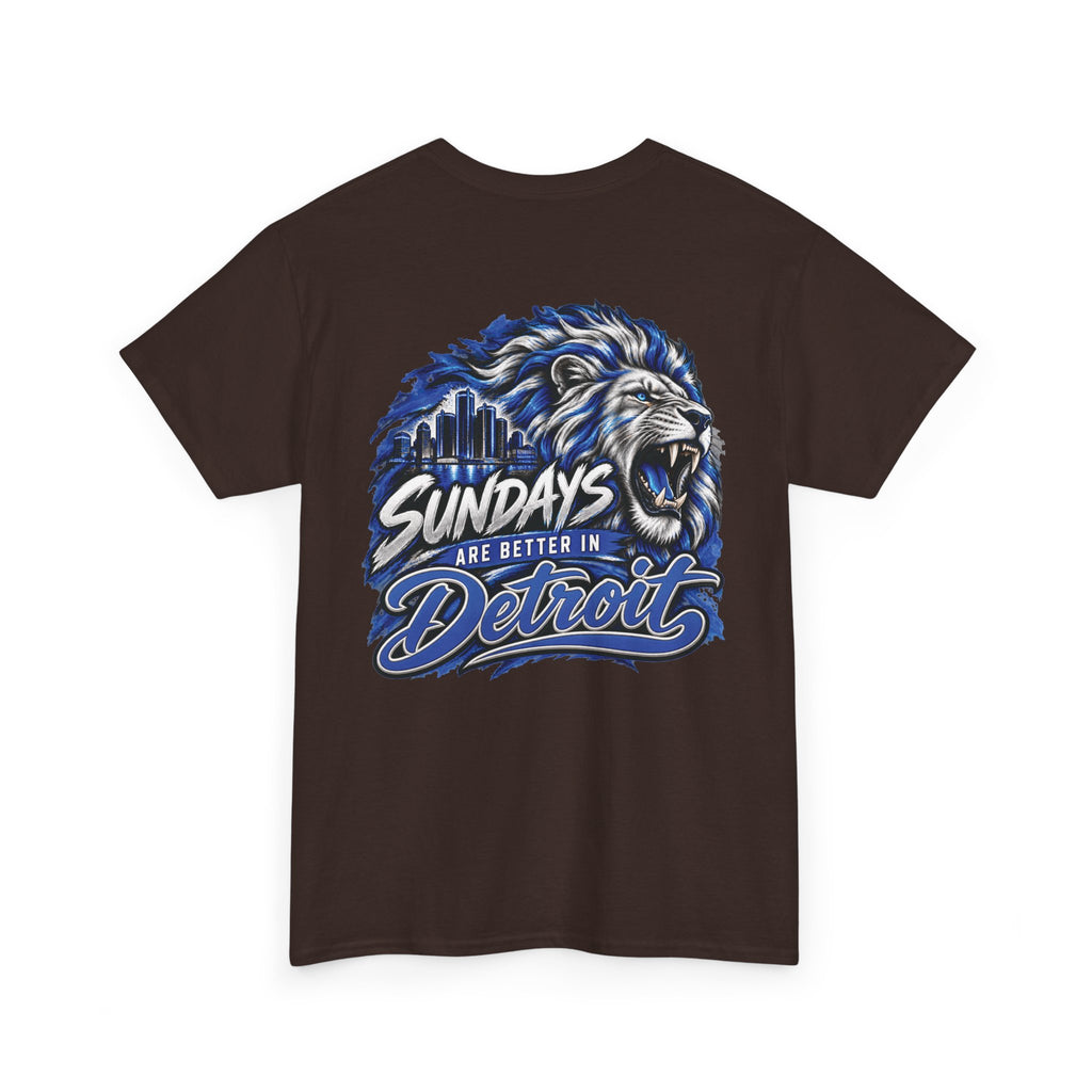 Detroit Motor City Grit & Sundays Are Better in Detroit T-Shirt
