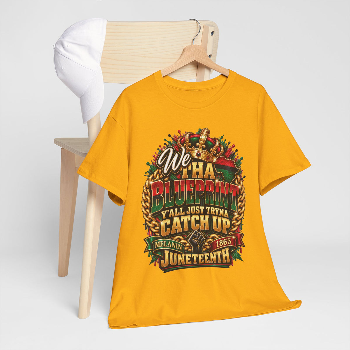 We Have the Blueprint Y'all Just Tryna Catch Up Juneteenth Tee | Melanin 1865