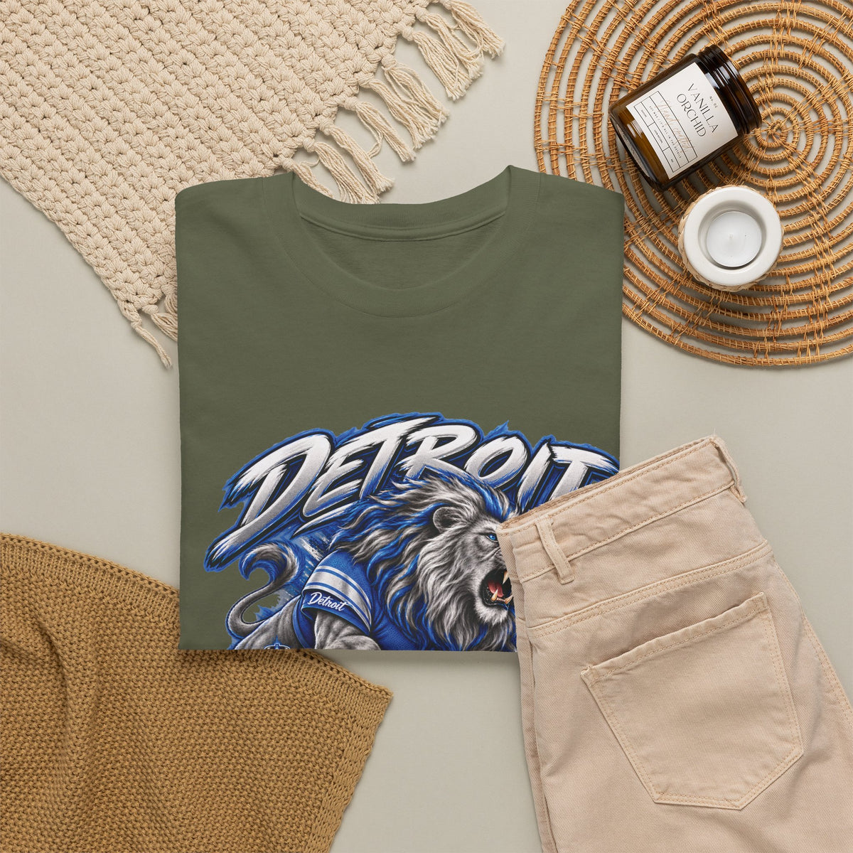 Detroit Game Day Lions Football T-Shirt