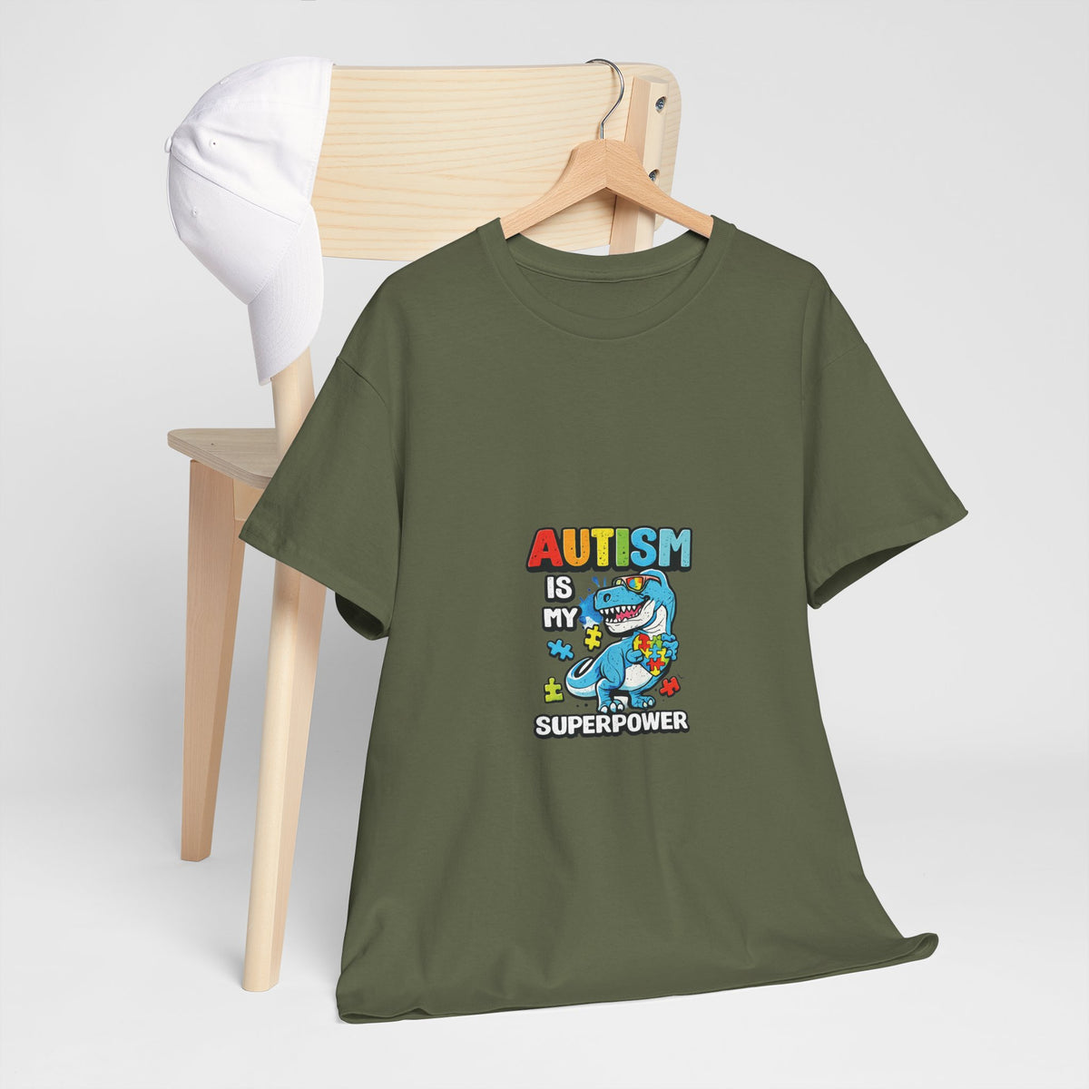 Autism Is My Superpower T-Shirt | Cute Shark Graphic Tee