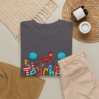 Teacher of Little Things T-Shirt | Colorful Dr. Seuss Style Kids Classroom Tee