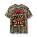 Bone Thugs-n-Harmony Skull Car Graphic Tee | Camo Cotton T-Shirt