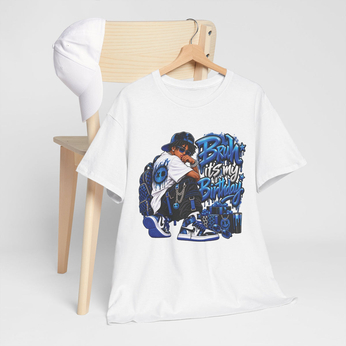 Bruh It’s My Birthday Graphic T-Shirt