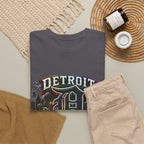 Detroit D Skyline Determined True Grit T-Shirt | City Pride Tee