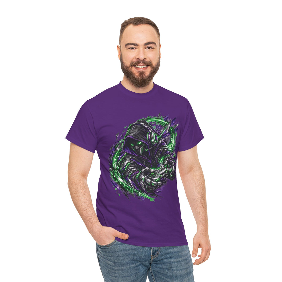 Dark Fantasy Samurai Warrior Video Game T-Shirt
