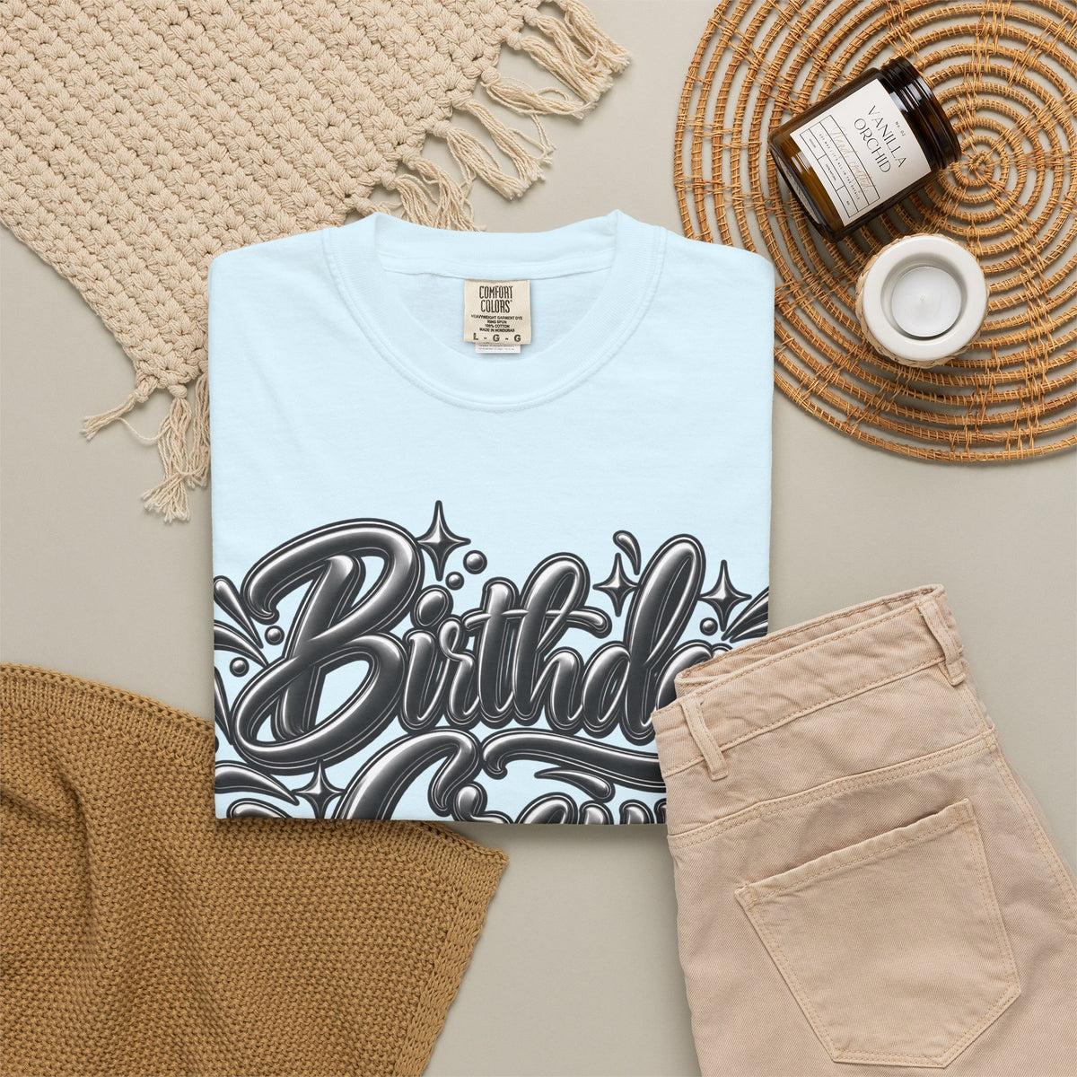 Birthday Crew Graphic T-Shirt