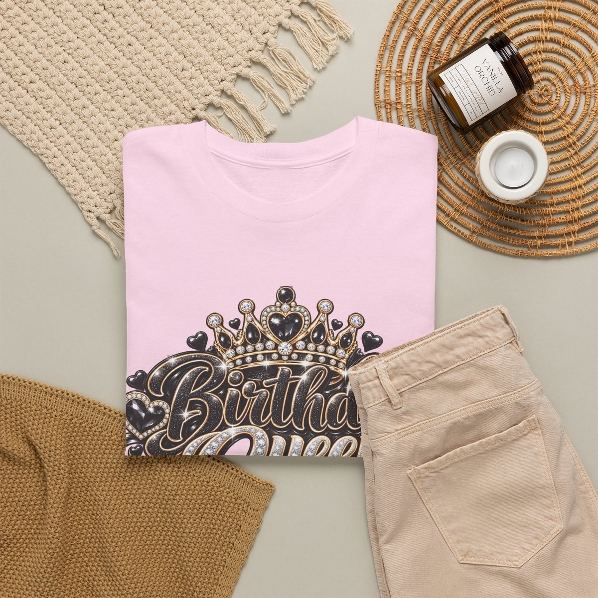 Birthday Queen Crown T-Shirt