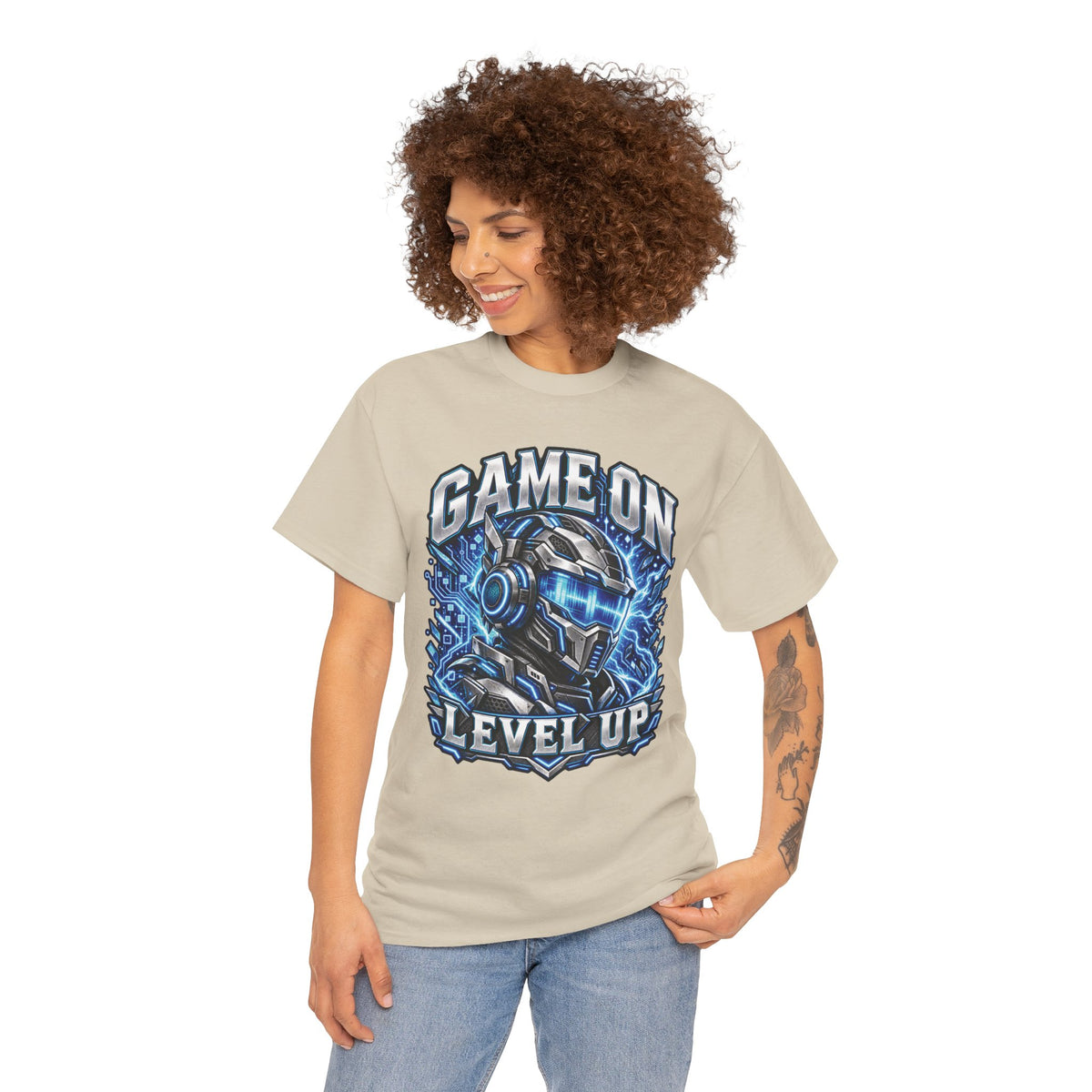 Game On Level Up Gamer Graphic T-Shirt