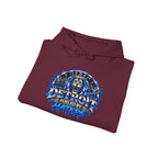 Detroit Graffiti Lion Hoodie | Detroit Drip Streetwear Sweatshirt