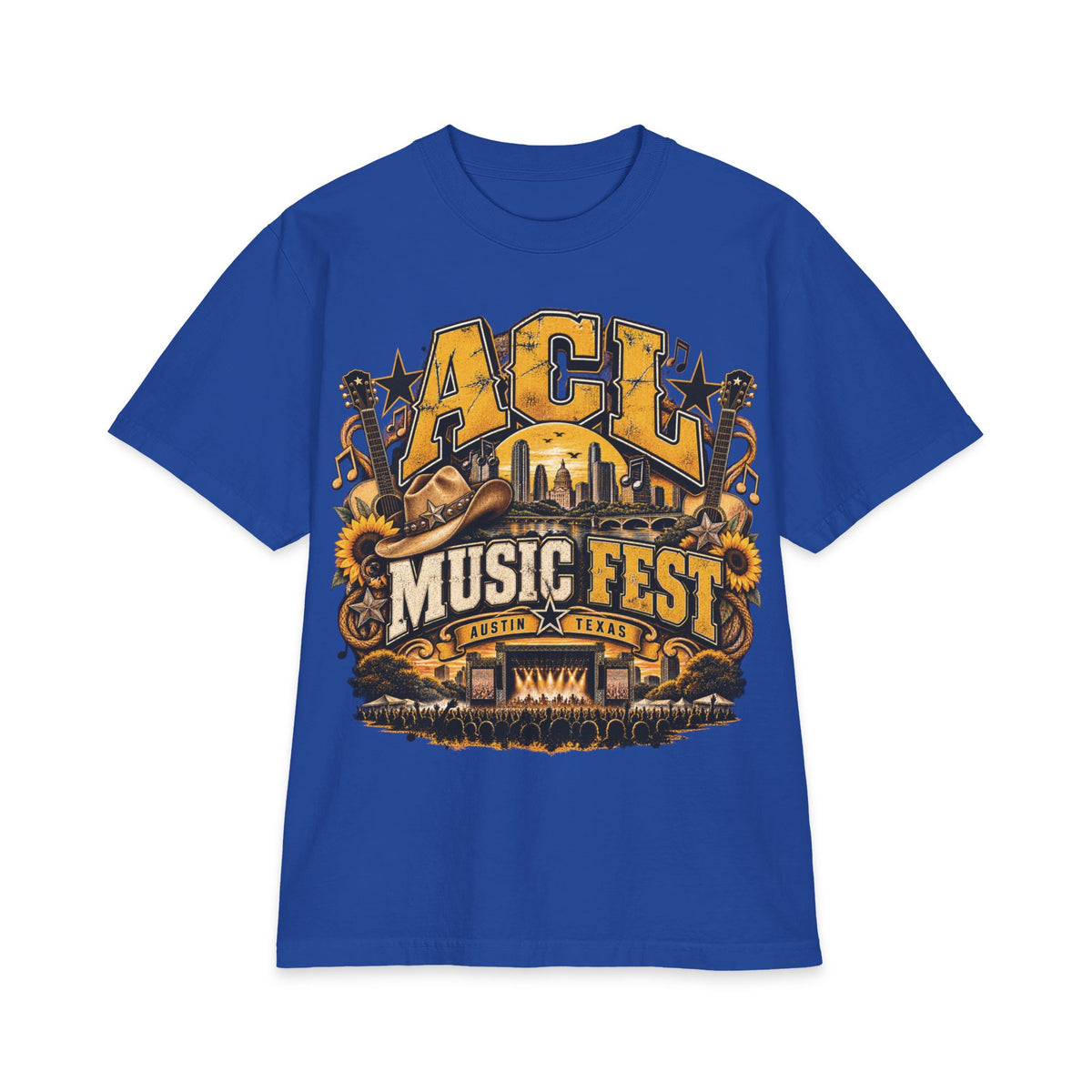 ACL Music Fest Graphic T-Shirt | Austin Festival Lineup Tee