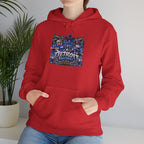 Detroit Skyline Collage Hoodie | Motor City Landmarks sweatshirt