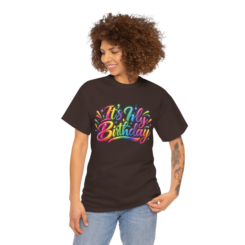 It’s My Birthday Colorful Celebration T-Shirt