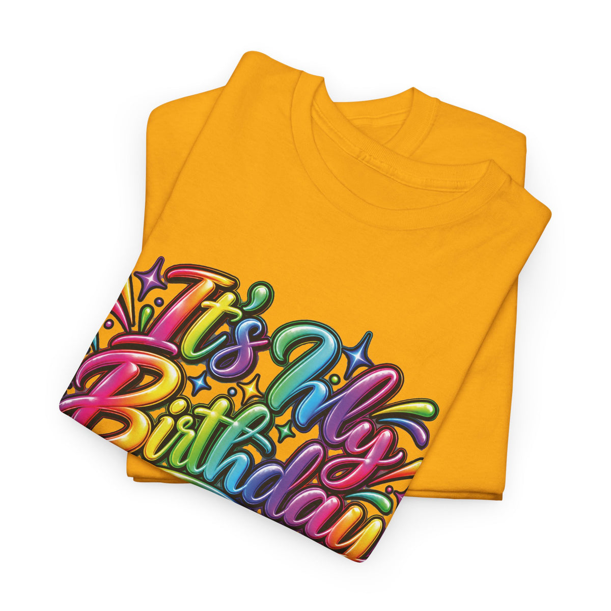 It’s My Birthday Colorful Celebration T-Shirt