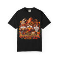 Happy Fall Y'all Gnomes T-Shirt | Autumn Pumpkin Sunflower Tee