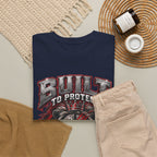 Built to Protect Her Peace Couples Graphic T-Shirt